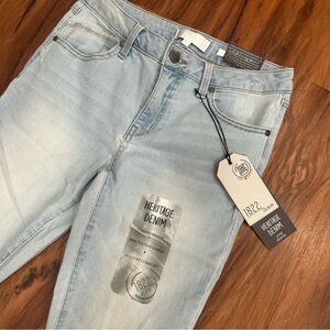 1822 Denim Cropped Skinny Jeans